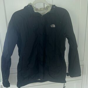 Women’s Black North Face Rain Jacket